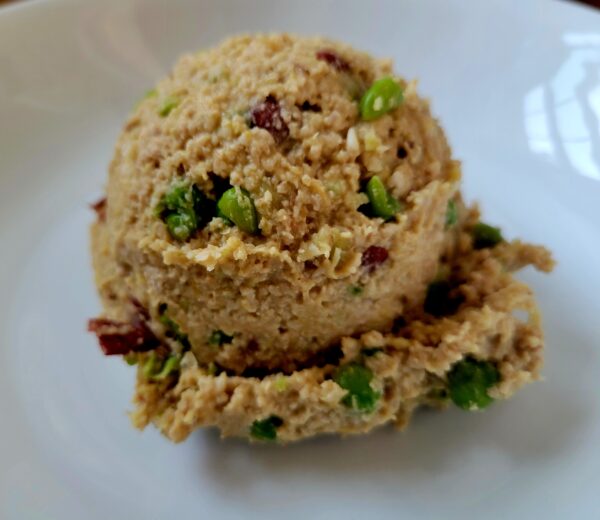 A close up of some food on a plate